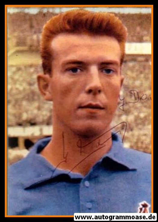 Autogramm Fussball | Frankreich | 1950er Foto | Yvon DOUIS (Portrait Color) 2