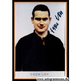 Autogramm Fussball | Eintracht Frankfurt | 1960er Foto | Egon LOY (Portrait Color)