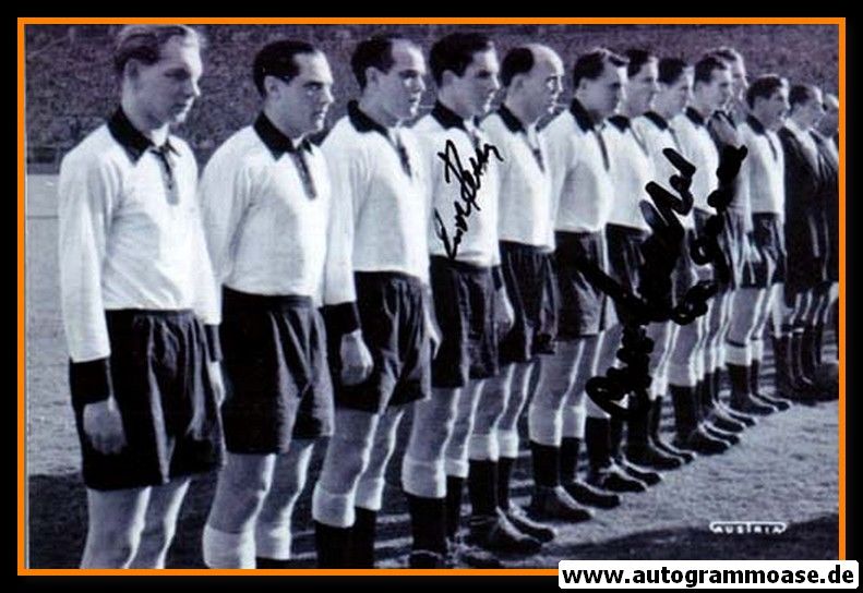 Mannschaftsfoto Fussball | DFB | 1952 + 3 AG (Eckel, Retter, O. Walter) Spanien