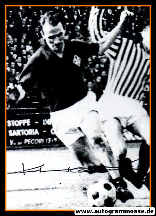 Autogramm Fussball | AC Florenz | 1960er Foto | Kurt HAMRIN (Spielszene SW)