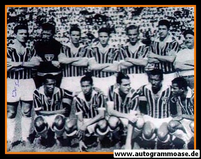 Mannschaftsfoto Fussball | Sao Paulo | 1957 Foto + AG Nilton DE SORDI