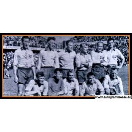 Mannschaftsfoto Fussball | Schweden | 1958 WM + AG Nils LIEDHOLM