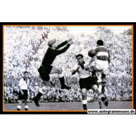 Autogramm Fussball | DFB | 1951 Foto | Eduard SCHAFFER (Spielszene Österreich)