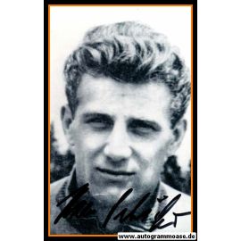 Autogramm Fussball | DFB | 1950er Foto | Hans SCHÄFER (Portrait SW) 3