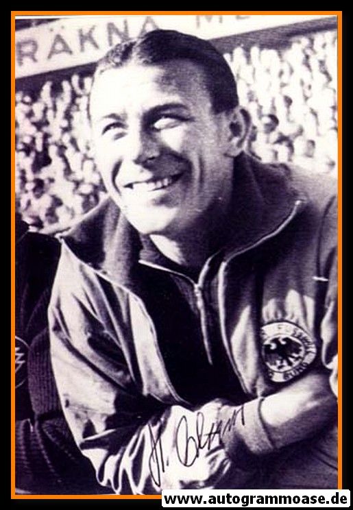 Autogramm Fussball | DFB | 1950er | Heinz WEWERS (Portrait SW)