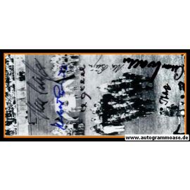 Autogramme Fussball | DFB | 1954 WM Foto | 6 AG (Ehrung Olympiastadion)