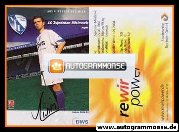 Autogramm Fussball | VfL Bochum | 2004 | Zvjezdan MISIMOVIC