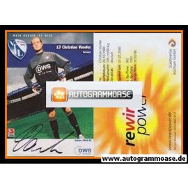 Autogramm Fussball | VfL Bochum | 2004 | Christian VANDER