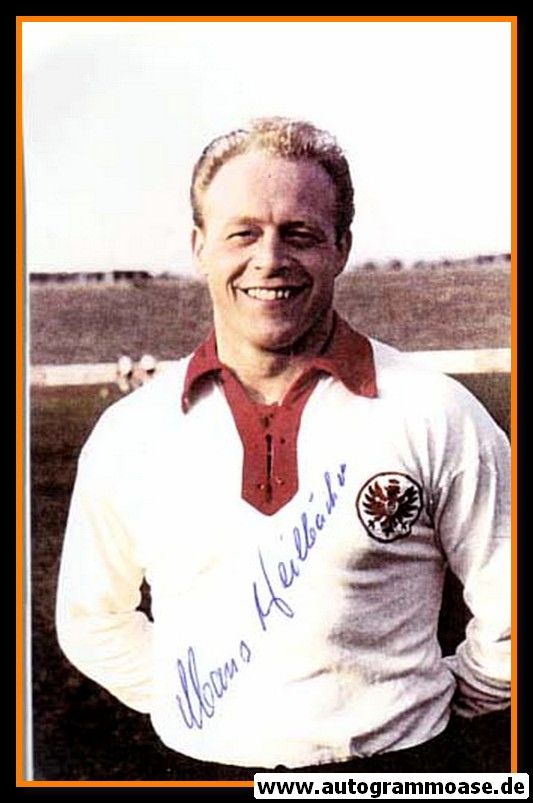 Autogramm Fussball | Eintracht Frankfurt | 1960er Retro | Hans WEILBÄCHER (Portrait Color)