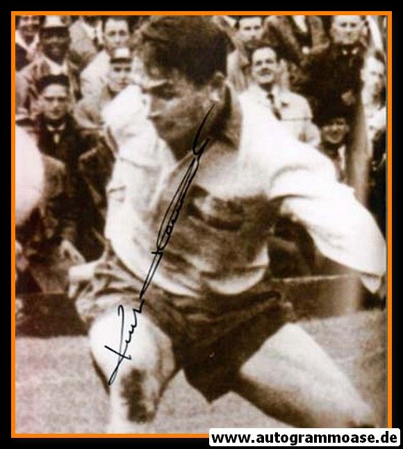 Autogramm Fussball | Schweden | 1950er Foto | Kurt HAMRIN (Spielszene SW)