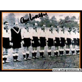 Mannschaftsfoto Fussball | DFB | 1952 + 3 AG (Retter, R&ouml;hrig, O. Walter) Irland