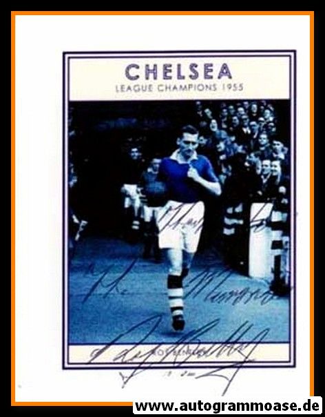 Autogramm Fussball | FC Chelsea | 1955 Foto | Roy BENTLEY (Portrait SW)