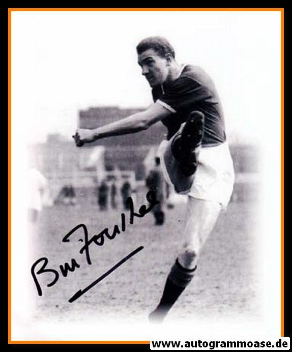 Autogramm Fussball | England | 1950er Foto | Bill FOULKES (Spielszene SW)