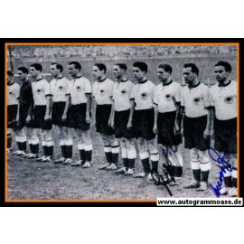 Mannschaftsfoto Fussball | DFB | 1953 + 2 AG (STOLLENWERK + ZEITLER) Amateure Frankreich