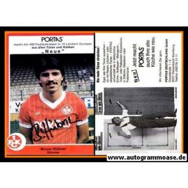 Autogramm Fussball | 1. FC Kaiserslautern | 1981 | Bruno H&Uuml;BNER