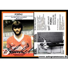 Autogramm Fussball | 1. FC Kaiserslautern | 1981 | Friedhelm FUNKEL