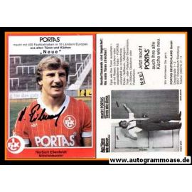 Autogramm Fussball | 1. FC Kaiserslautern | 1981 | Norbert EILENFELDT