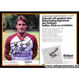 Autogramm Fussball | 1. FC Kaiserslautern | 1986 | Frank HARTMANN (2)