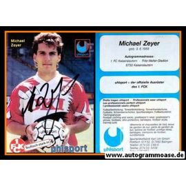 Autogramm Fussball | 1. FC Kaiserslautern | 1994 Uhlsport | Michael ZEYER