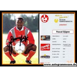Autogramm Fussball | 1. FC Kaiserslautern | 1996 | Pascal OJIGWE