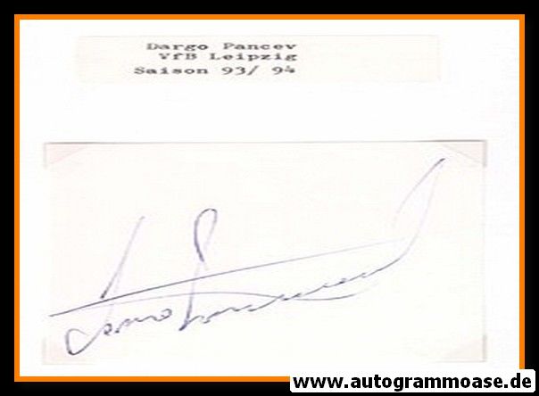 Autograph Fussball | Darko PANCEV