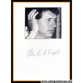 Autograph Fussball | Eberhard VOGEL