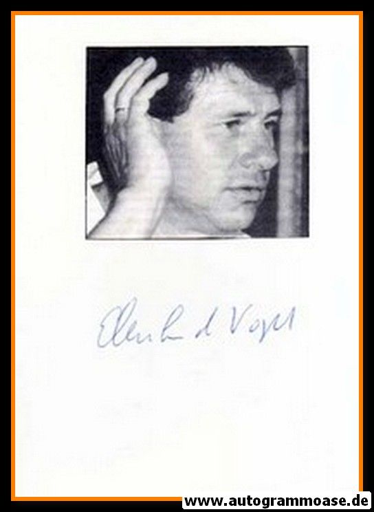 Autograph Fussball | Eberhard VOGEL