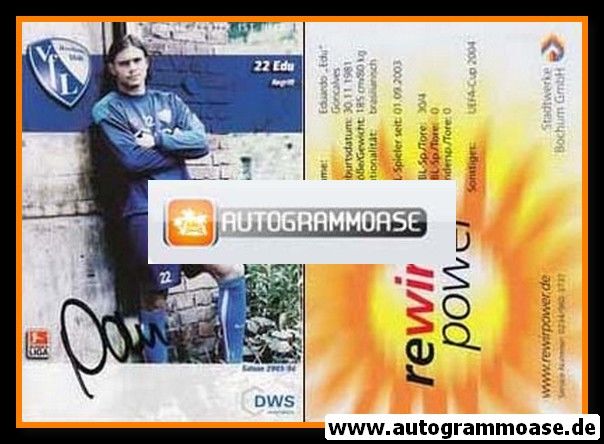 Autogramm Fussball | VfL Bochum | 2005 | EDU