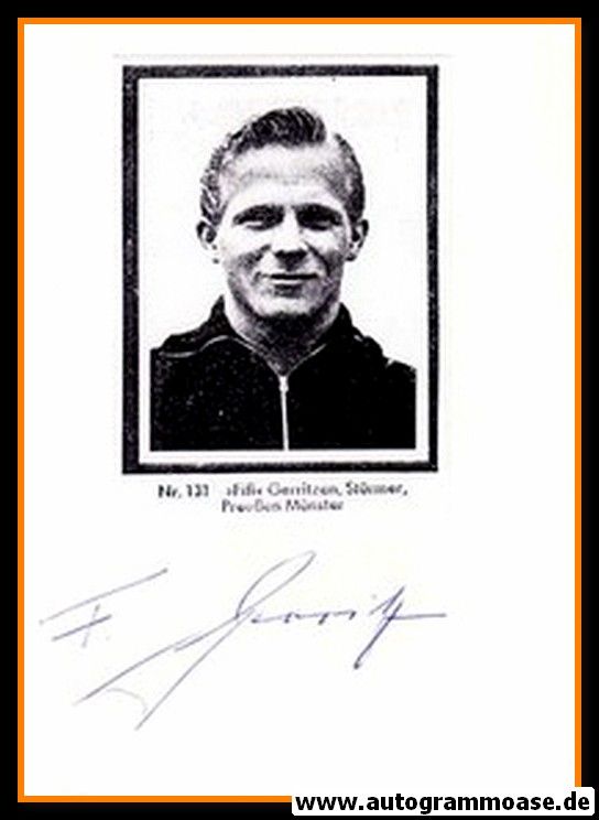 Autograph Fussball | Felix GERRITZEN