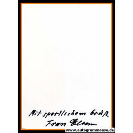 Autograph Fussball | Franz ELBERN (DFB 1930er)