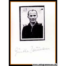 Autograph Fussball | Gunther BAUMANN (DFB 1950er)