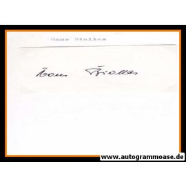 Autograph Fussball | Hans BIALLAS (DFB 1930er)