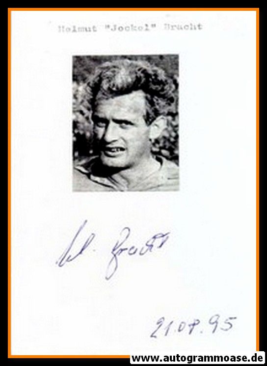 Autograph Fussball | Helmut BRACHT (Borussia Dortmund 1950er)