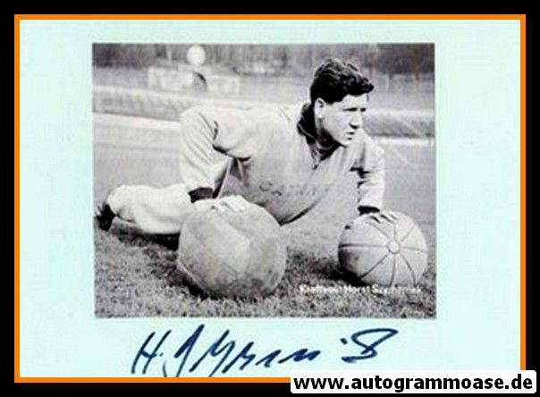 Autograph Fussball | Horst SZYMANIAK