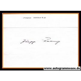 Autograph Fussball | Josef RÖHRIG