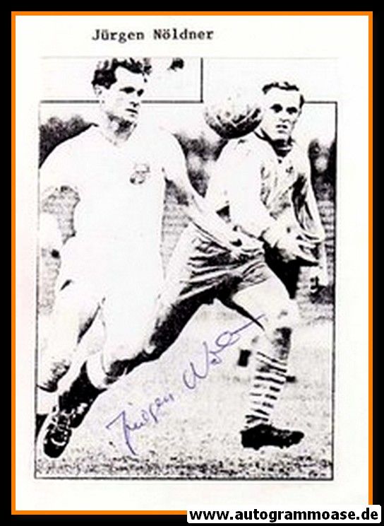 Autograph Fussball | DDR | Jürgen NÖLDNER (2)
