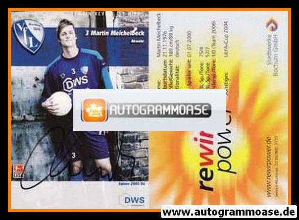 Autogramm Fussball | VfL Bochum | 2005 | Martin MEICHELBECK