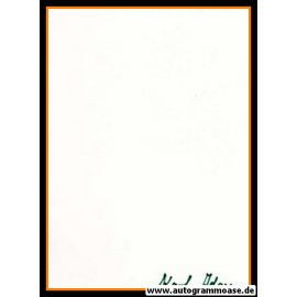 Autograph Fussball | Karl ADAM (DFB 1950er)