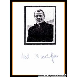 Autograph Fussball | Karl BARUFKA (DFB 1950er)