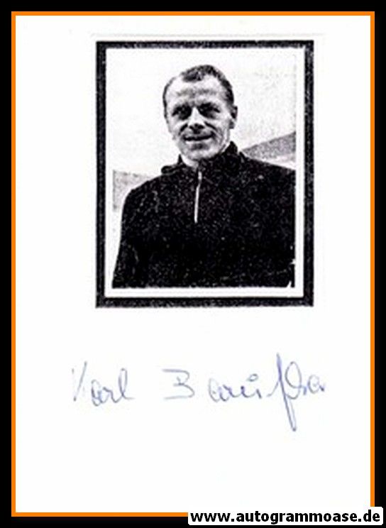 Autograph Fussball | Karl BARUFKA (DFB 1950er)