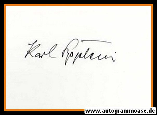 Autograph Fussball | Karl BÖGELEIN (DFB 1951)