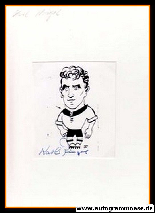 Autograph Fussball | Karl RINGEL (DFB 1958)