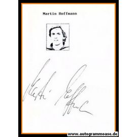 Autograph Fussball | DDR | Martin HOFFMANN