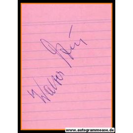 Autograph Fussball | Walter DZUR (DFB 1940er)