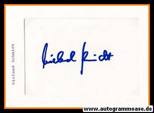 Autograph Handball | DHB Deutschland | Wieland SCHMIDT