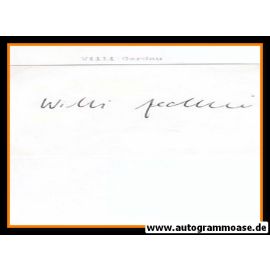 Autograph Fussball | Willi GERDAU (DFB 1950er)