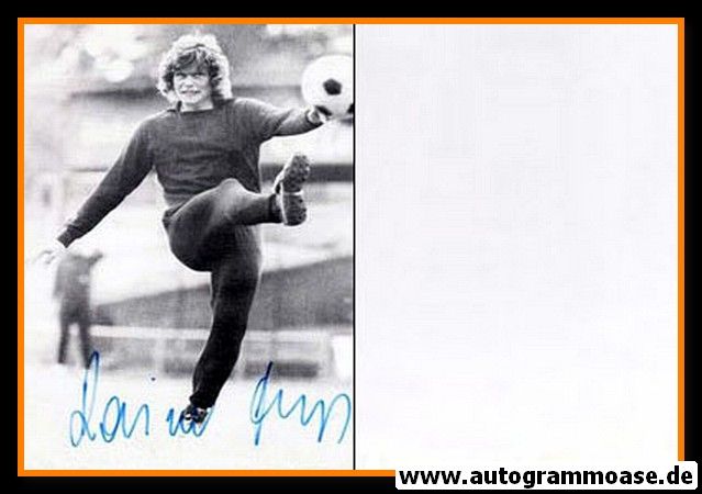Autogramm Fussball | UNBEKANNT | 1970er (Spielszene SW)