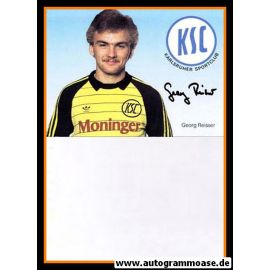 Autogramm Fussball | Karlsruher SC | 1984 | Georg REISSER