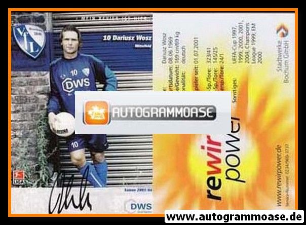 Autogramm Fussball | VfL Bochum | 2005 | Dariusz WOSZ