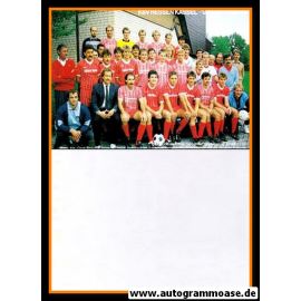 Mannschaftskarte Fussball | KSV Hessen Kassel | 1988